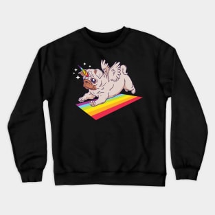 Niedlicher Mops Crewneck Sweatshirt